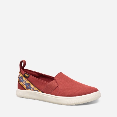 Dámské Slip On Teva Voya Slip On Černé / Viacfarebný - CZ294076